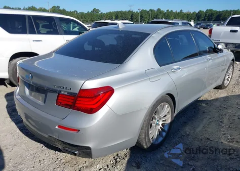 2013 BMW 740Li from USA, damaged, VIN WBAYE4C5XDD137025